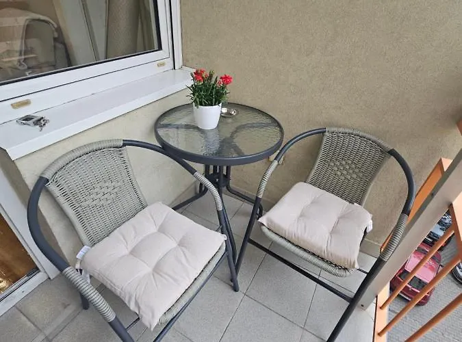 דירה Centar Lux - Free Private Parking, 10-min Walk Downtown נובי סאד